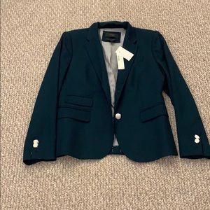Jcrew dark green Schoolboy blazer